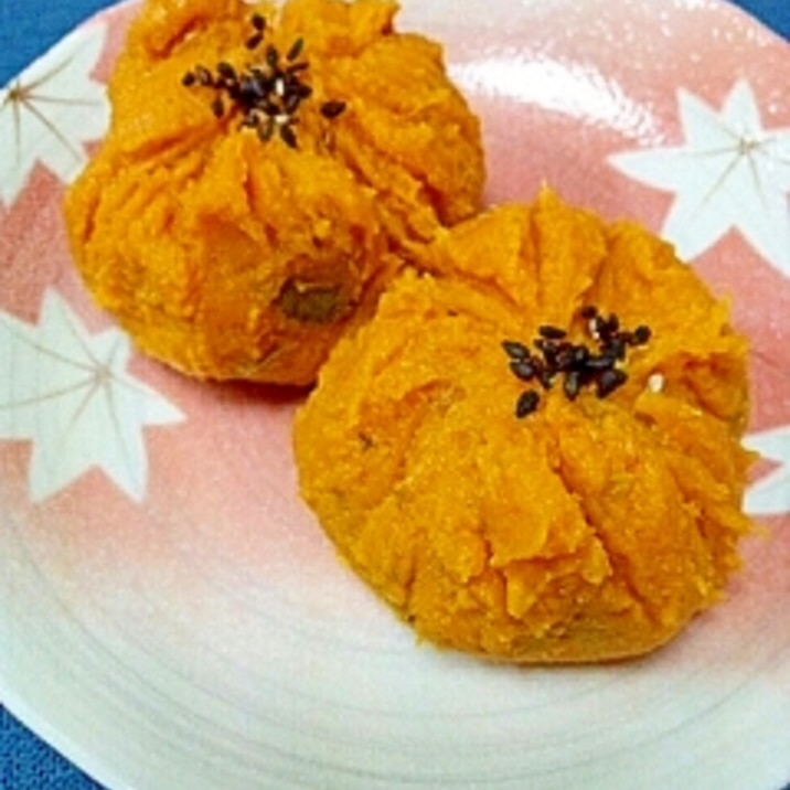 おせちにも☆南瓜煮&きなこでかぼちゃきんとん風♪